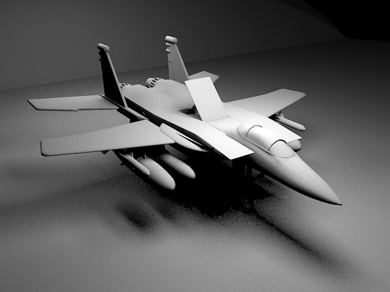 F-15 Eagle 3d rendering