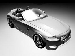 BMW Roadster Convertible 3d model preview