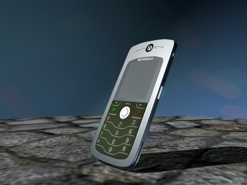 Motorola L7 Mobile Phone 3d rendering