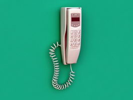 Wall Telephone 3d model preview