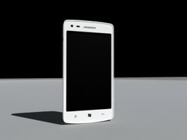 Android Phone 3d model preview