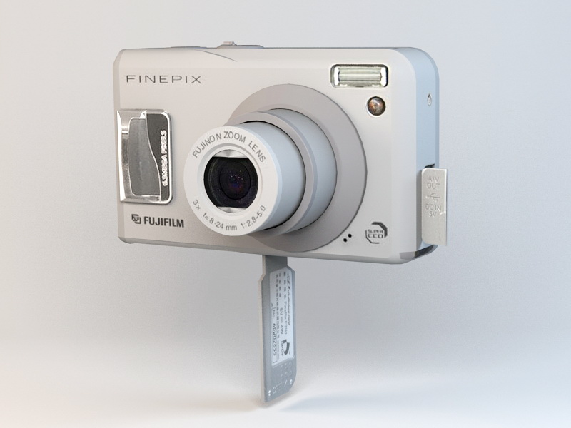 Fujifilm FinePix F30 3d rendering