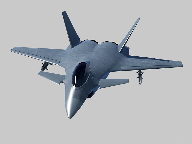 J-14 Fighter 3d rendering