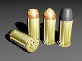 9Mm Bullet 3d model preview