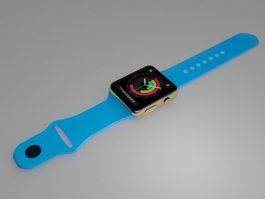 Apple Watch 3d preview