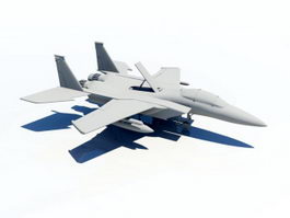F15 Fighter Jet 3d preview