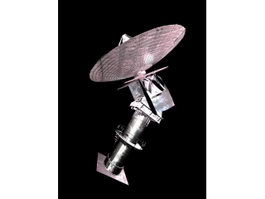 Radar Dish 3d model preview