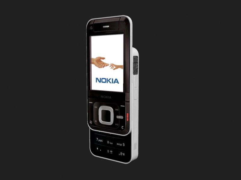 Nokia N81 3d rendering