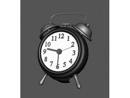 Old Alarm Clock 3d model preview