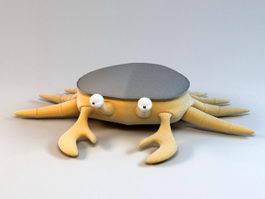 Cartoon Crab 3d model preview