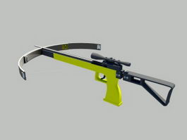 Modern Crossbow 3d model preview