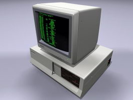 Old Computer 3d preview