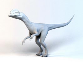 Dilophosaurus Dinosaur 3d model preview