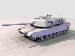 Modern Heavy Tank 3d model preview