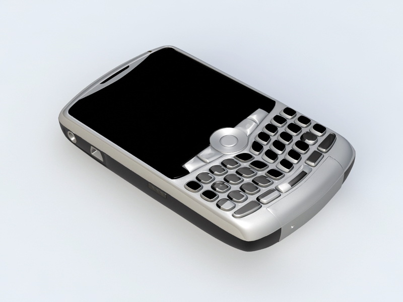BlackBerry Smartphone 3d rendering