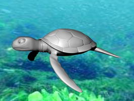 Sea Turtle 3d preview