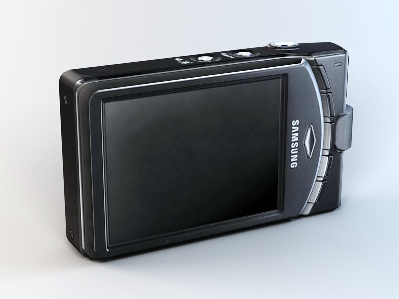 Samsung i7 Camera 3d rendering