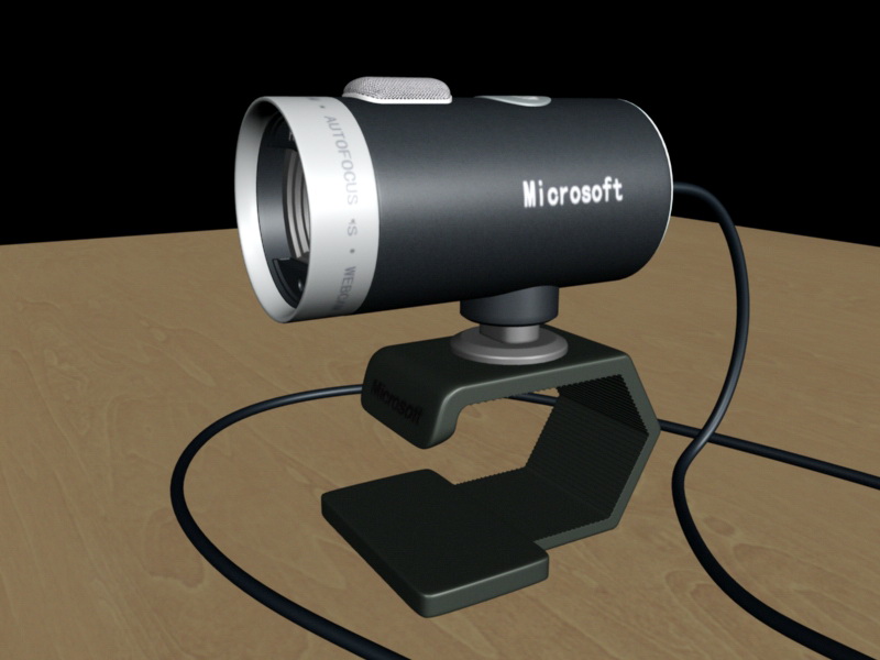 Microsoft Webcam 3d rendering