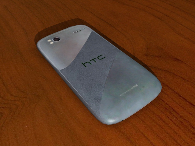 HTC G14 Smartphone 3d rendering