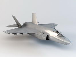 F-35 Lightning II Fighter 3d model preview