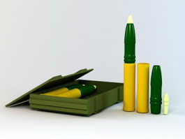 75Mm Ammo Box 3d model preview
