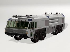 Airport Firefighting Truck 3d preview
