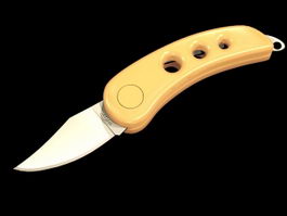 JackKnife Pocket Knife 3d model preview