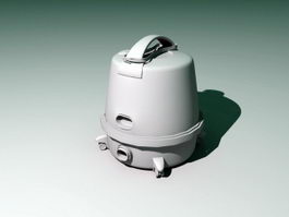 Old Vacuum Cleaner 3d preview
