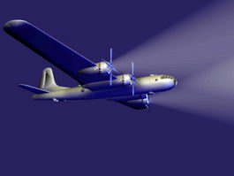 Old Plane 3d model preview