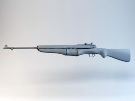 M1941 Johnson Rifle 3d model preview