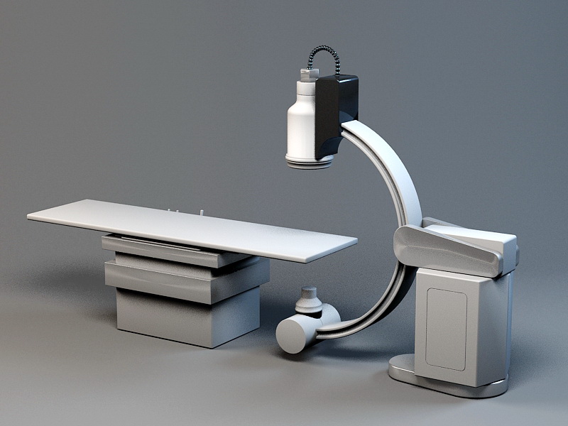 Operating Room Table 3d rendering