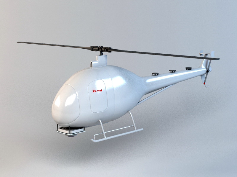 UAV Drone 3d rendering