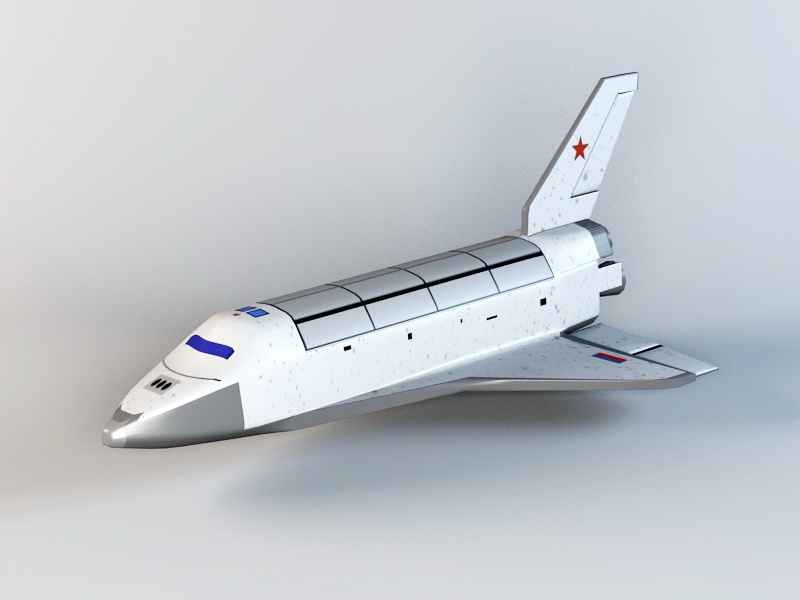 Space Shuttle 3d rendering