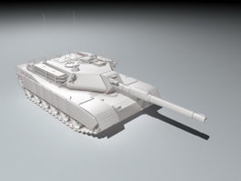 Modern Tank 3d model preview
