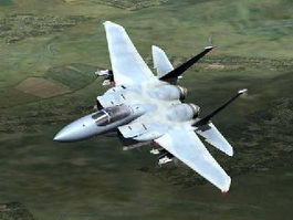F-15 Tactical Fighter Aircraft 3d preview