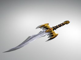 Persian Dagger 3d model preview