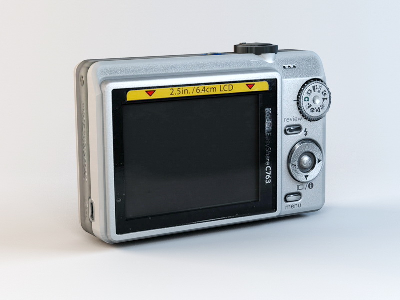 Kodak EasyShare C763 Camera 3d rendering