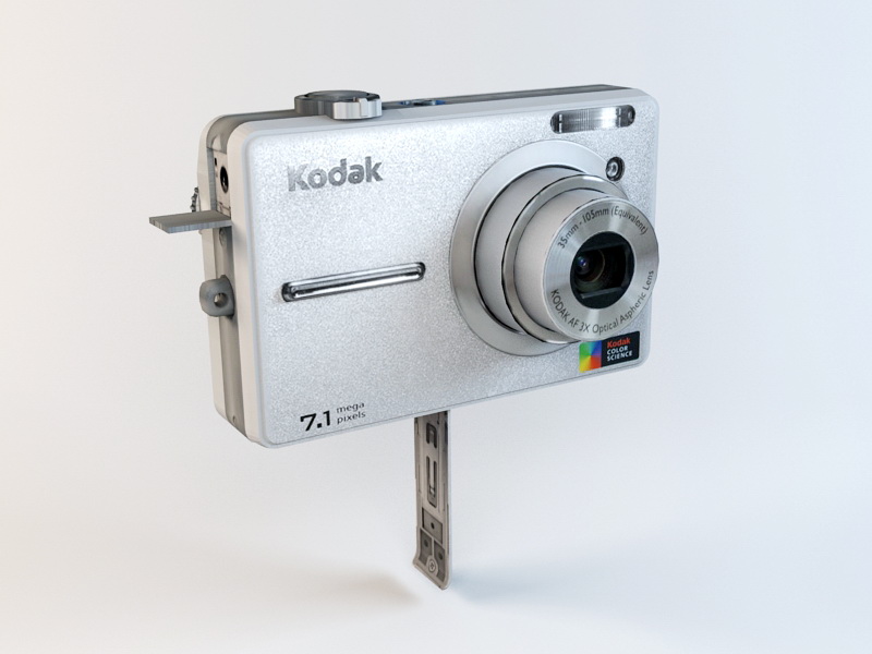 Kodak EasyShare C763 Camera 3d rendering