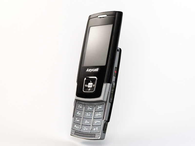 Samsung SCH-F519 Mobile Phone 3d rendering