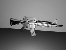 American M4 Carbine 3d model preview