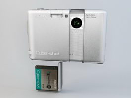 Sony Cyber-shot DSC-G1 Camera 3d model 3ds Max files free download