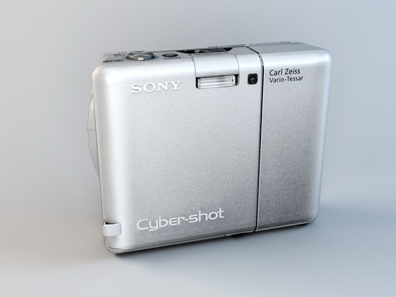 Sony Cyber-shot DSC-G1 Camera 3d rendering