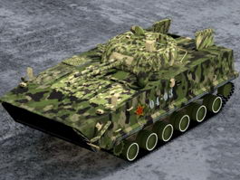 ZBD-04 Chinese Infantry Fighting Vehicle 3d preview