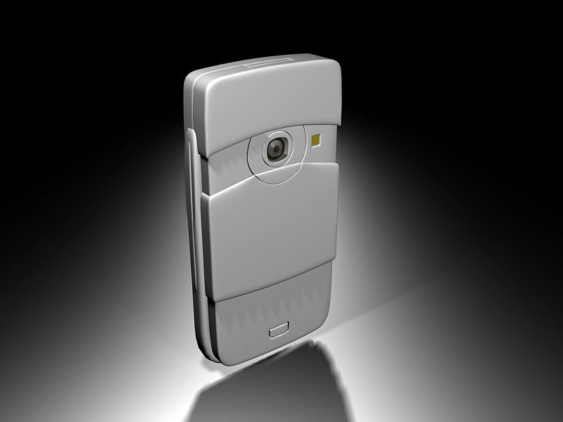 Camera Mobile Phone 3d rendering