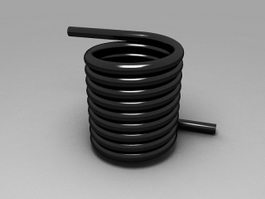 Torsion Spring 3d preview