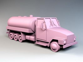Fuel Tanker 3d model preview