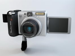 Canon PowerShot A650 Digital Camera 3d preview