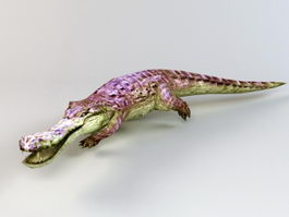 Monster Crocodile 3d model preview
