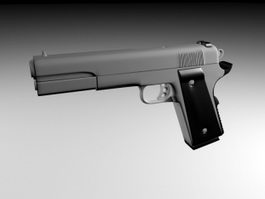 Desert Eagle Magnum 3d model preview