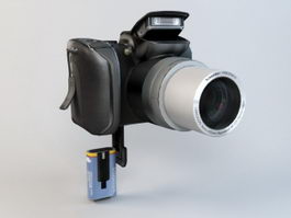Kodak Z712 IS ZOOM Digital Camera 3d model preview